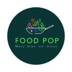 FOOD POP Fin_Logo Fond vert